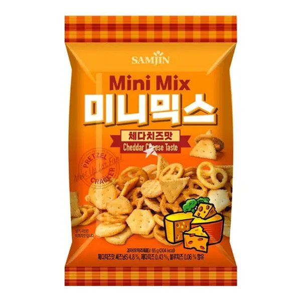 Bim bim Hàn quốc Samjin qui xoắn phomai 65g