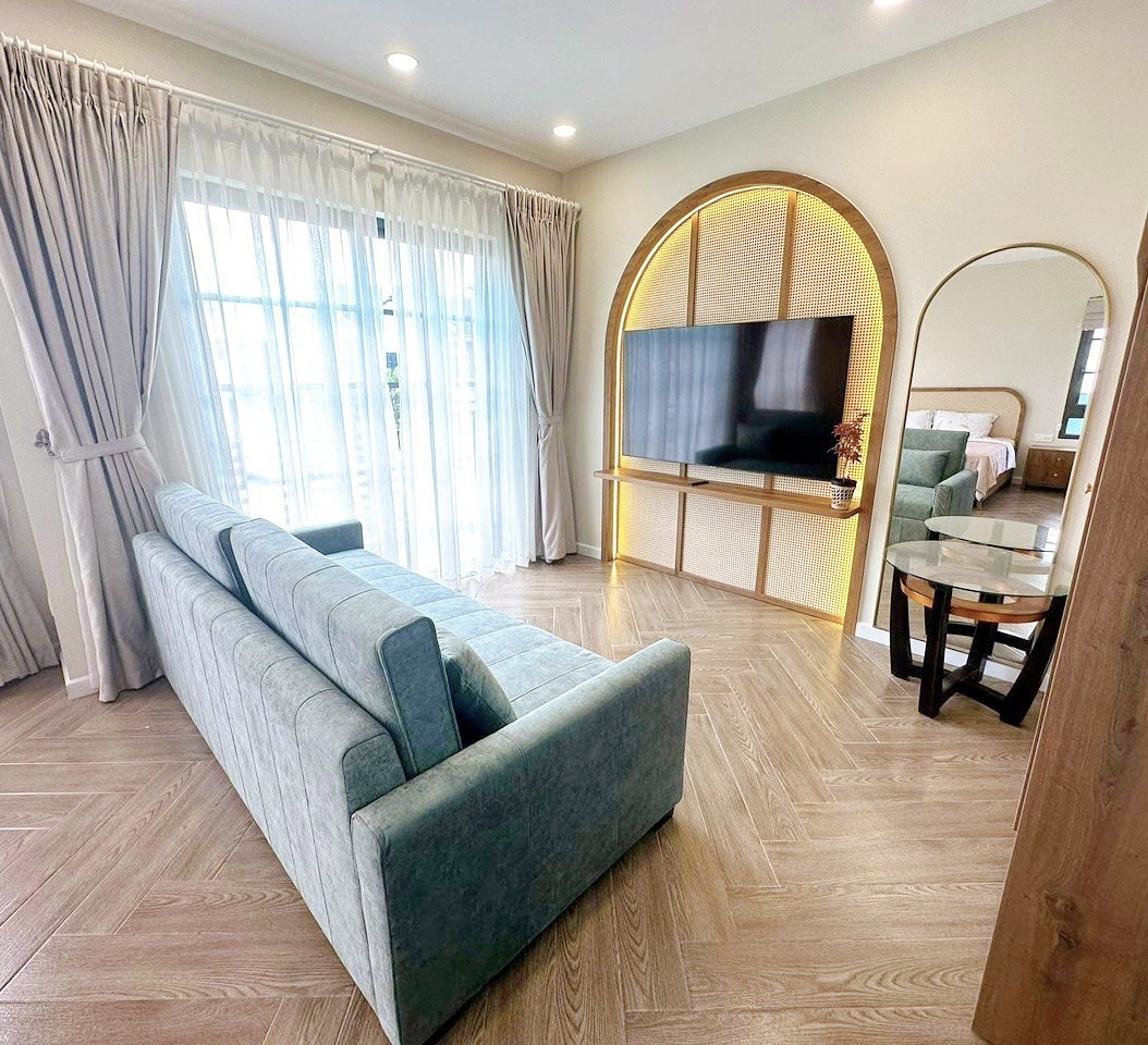 SANTORINI VILLA - MS 08: Biệt thự song lập 8x20m (Đối diện công viên)