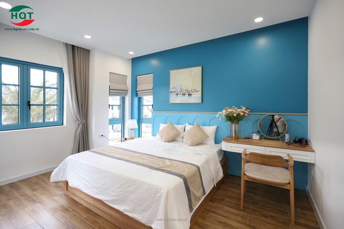 BLUE VILLA - MS 01: Biệt thự song lập 10x20m