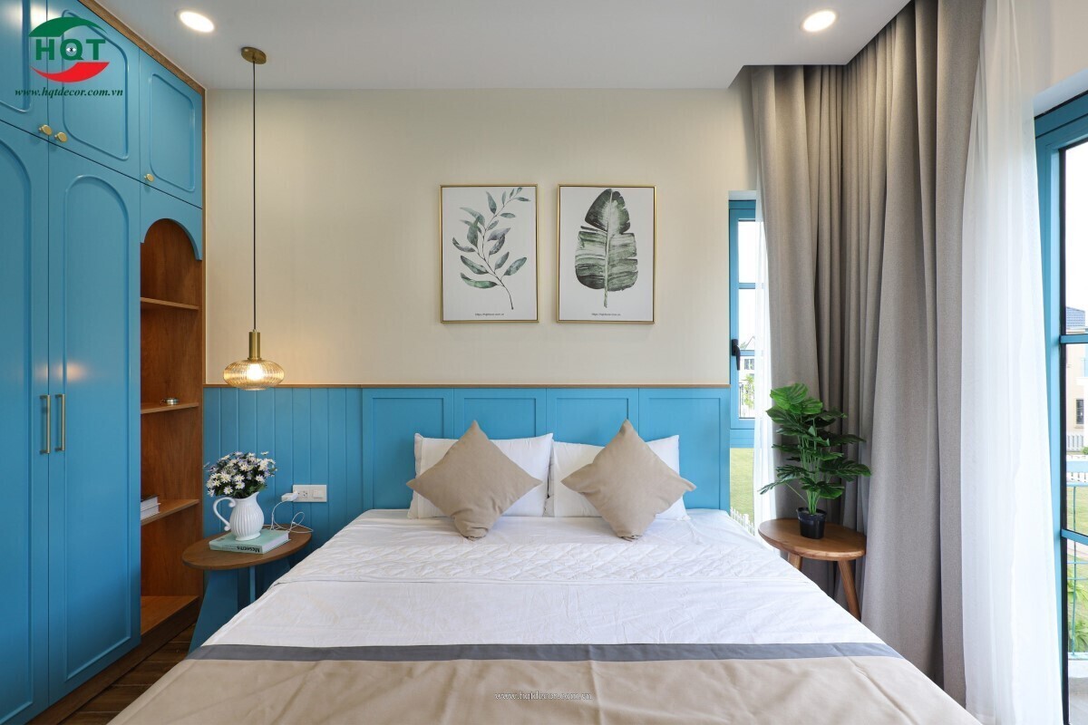 BLUE VILLA - MS 01: Biệt thự song lập 10x20m