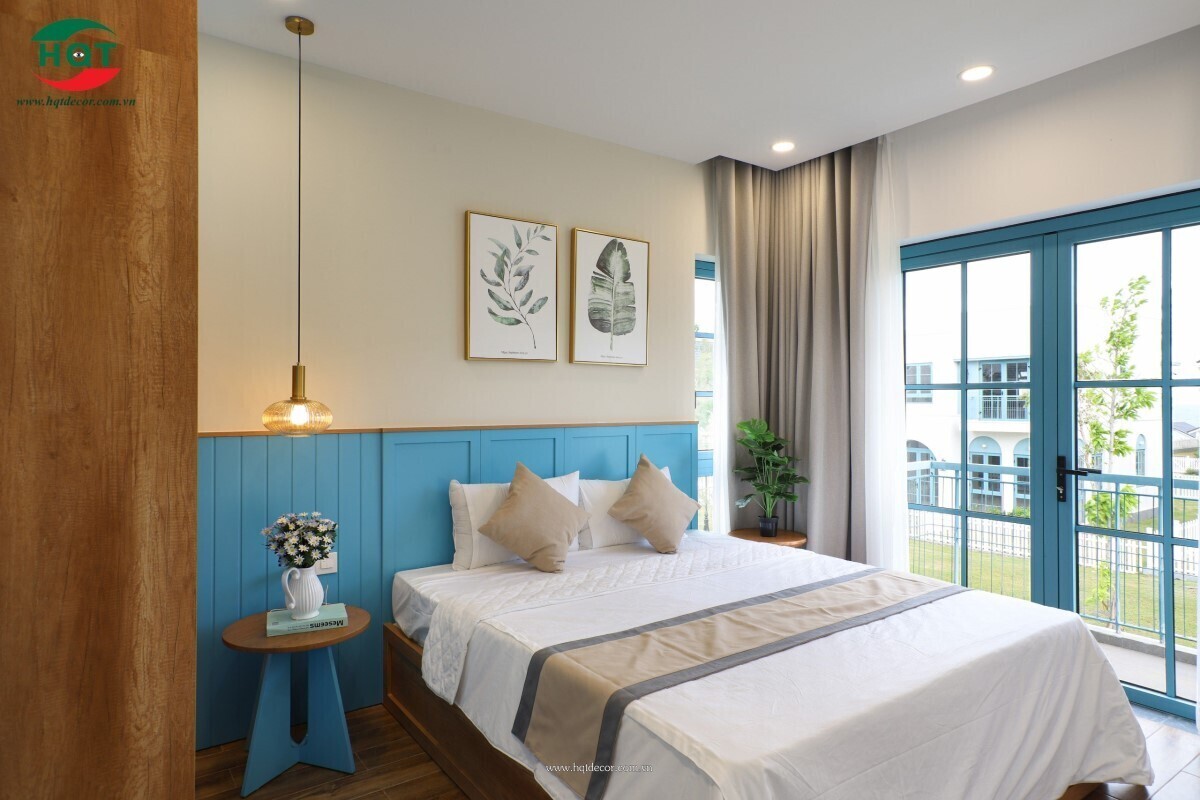 BLUE VILLA - MS 01: Biệt thự song lập 10x20m