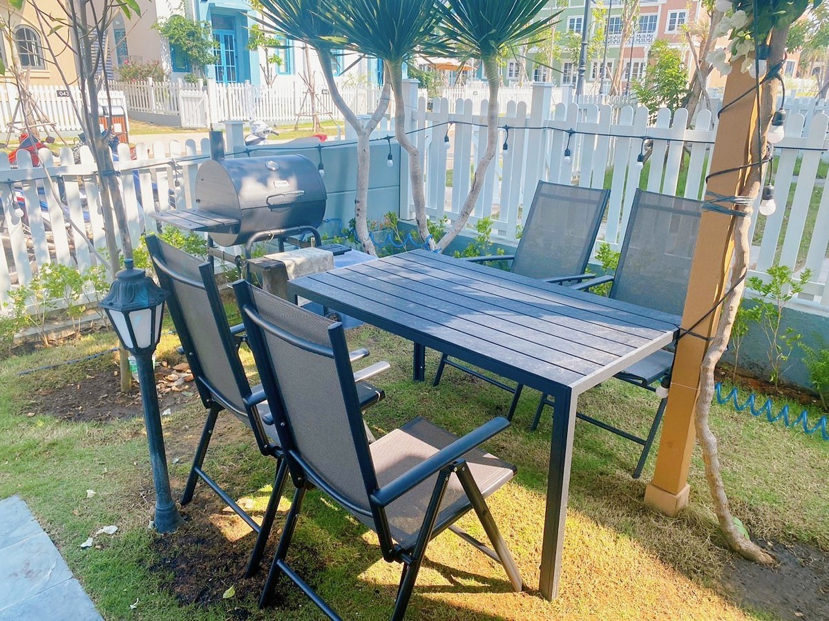 SANTORINI VILLA - MS 08: Biệt thự song lập 8x20m (Đối diện công viên)