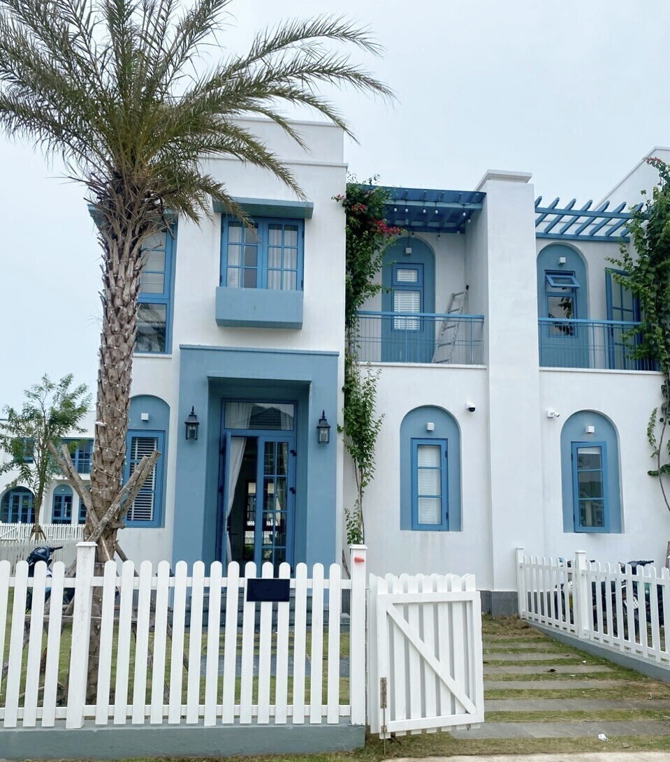 BLUE VILLA - MS 01: Biệt thự song lập 10x20m