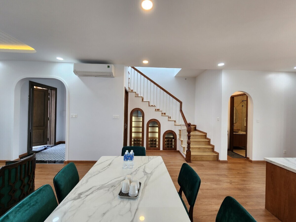 DUY QUÂN VILLA 5 - MS 204: Biệt thự song lập 8x20m - Đối diện công viên