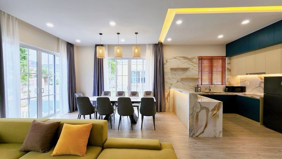 OCEAN VILLA - MS 28: Biệt thự đơn lập 10x20m - View Biển, đối diện hồ bơi