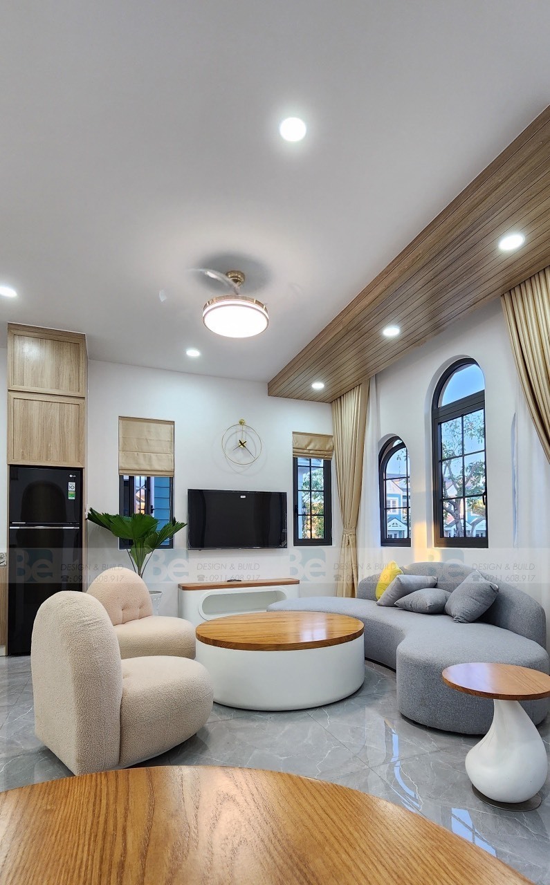 SKY VILLA - MS 33: Biệt thự song lập 8x20m