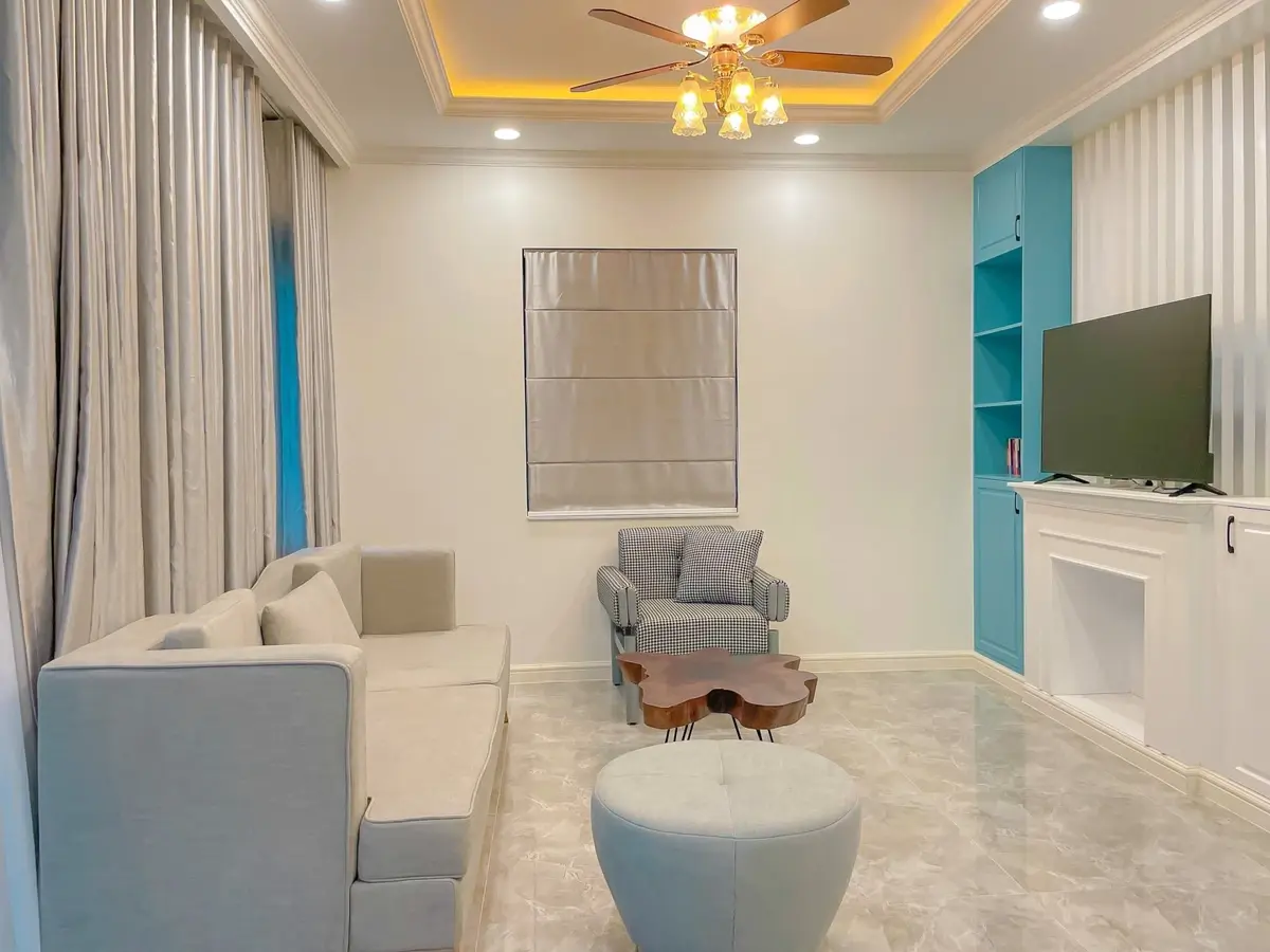 ỐC VILLA - MS 30: Biệt thự song lập 8x20m