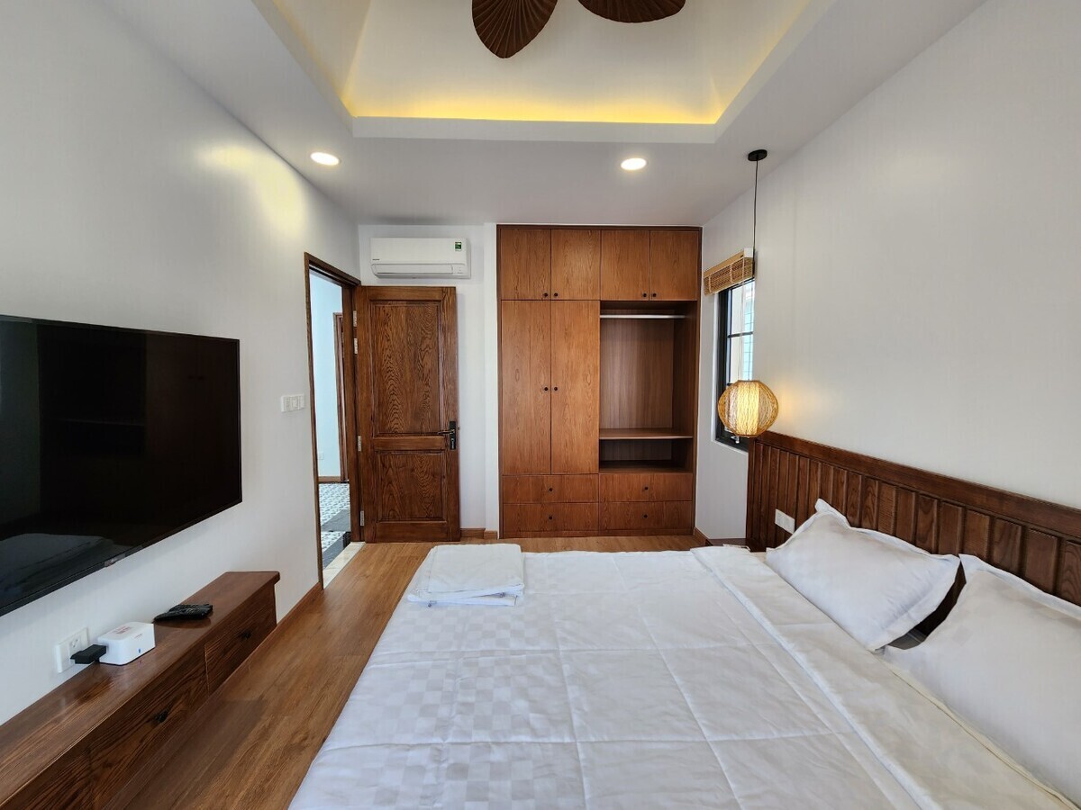 DUY QUÂN VILLA 5 - MS 204: Biệt thự song lập 8x20m - Đối diện công viên