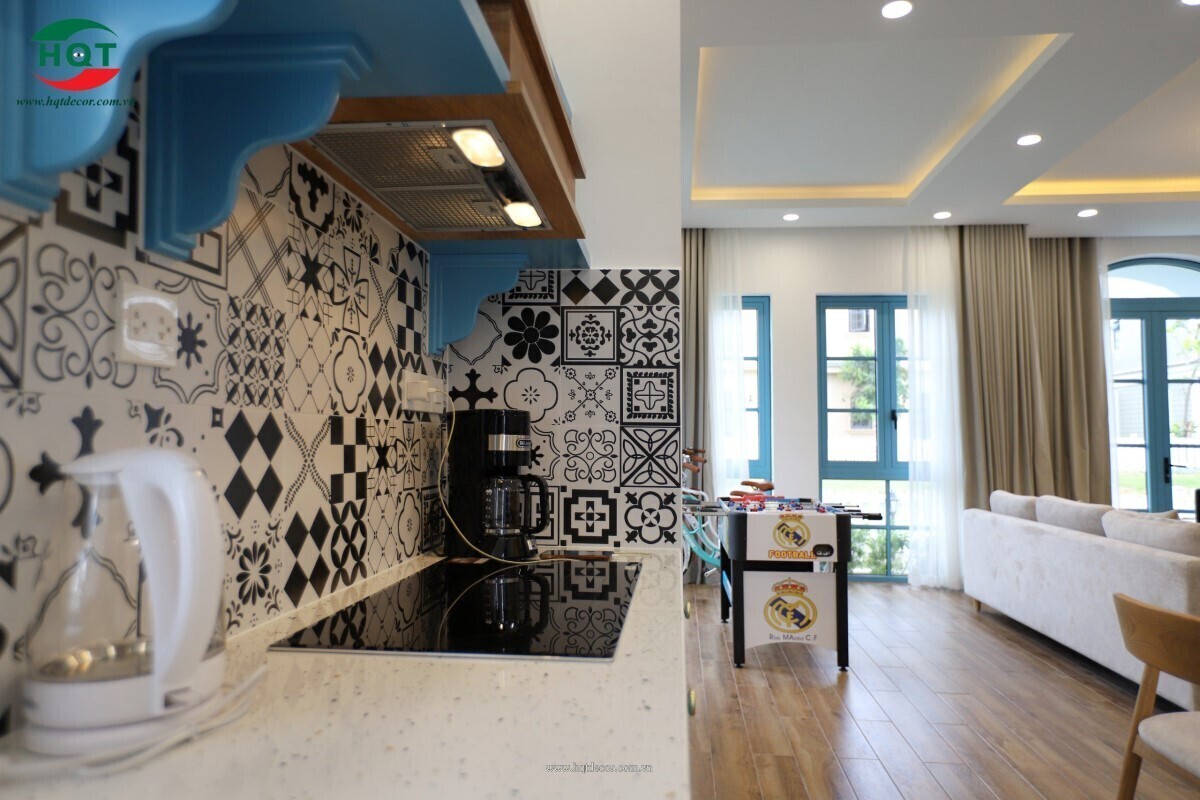 BLUE VILLA - MS 01: Biệt thự song lập 10x20m