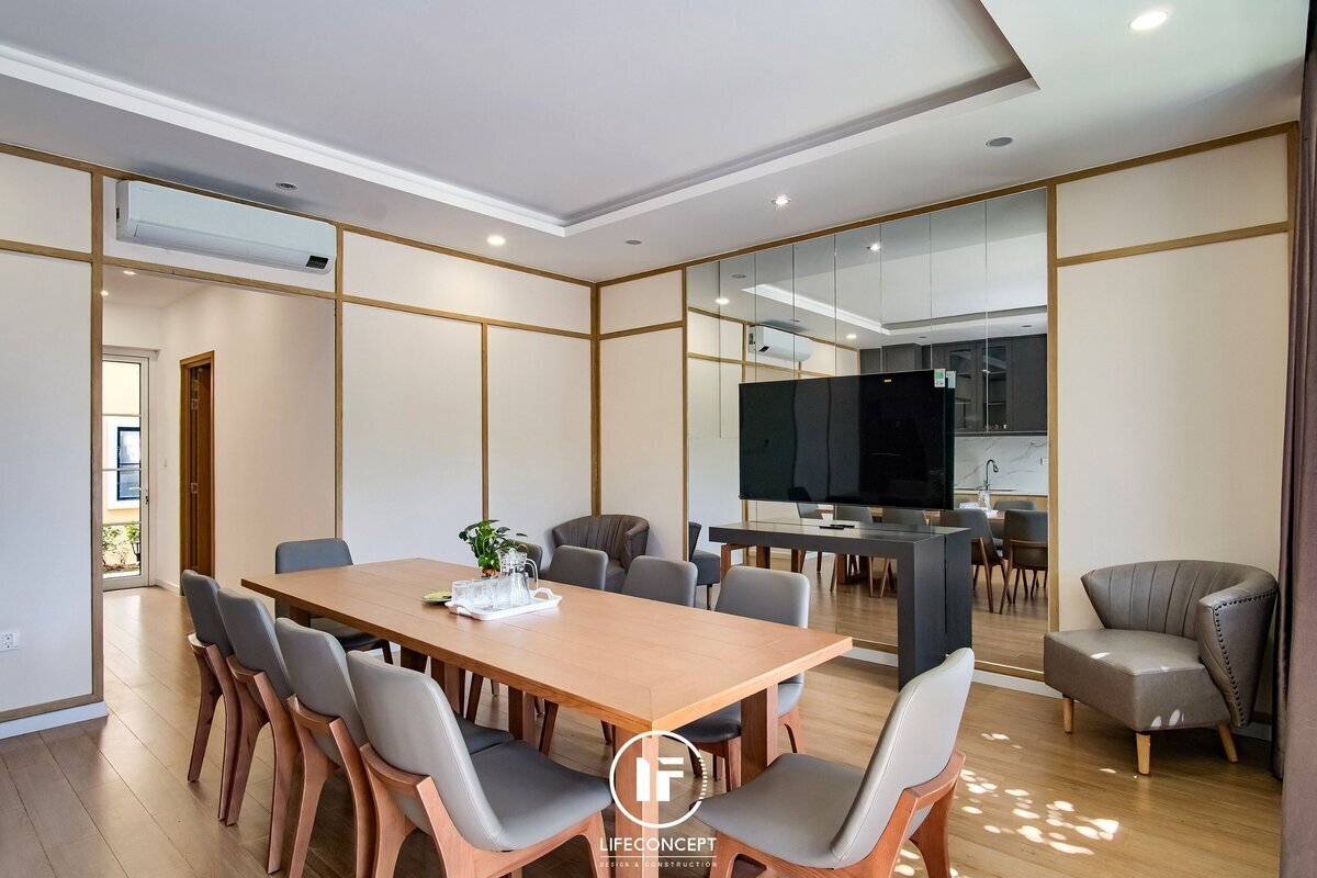 SEA SUN VILLA - MS 18: Nhà phố 6x20m - 4 Phòng ngủ - Đối diện hồ bơi