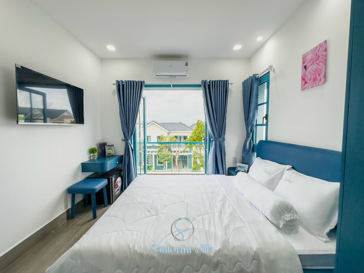 SANTORINI VILLA 2 - MS 06: Biệt thự song lập 8x20m - 04 Phòng ngủ