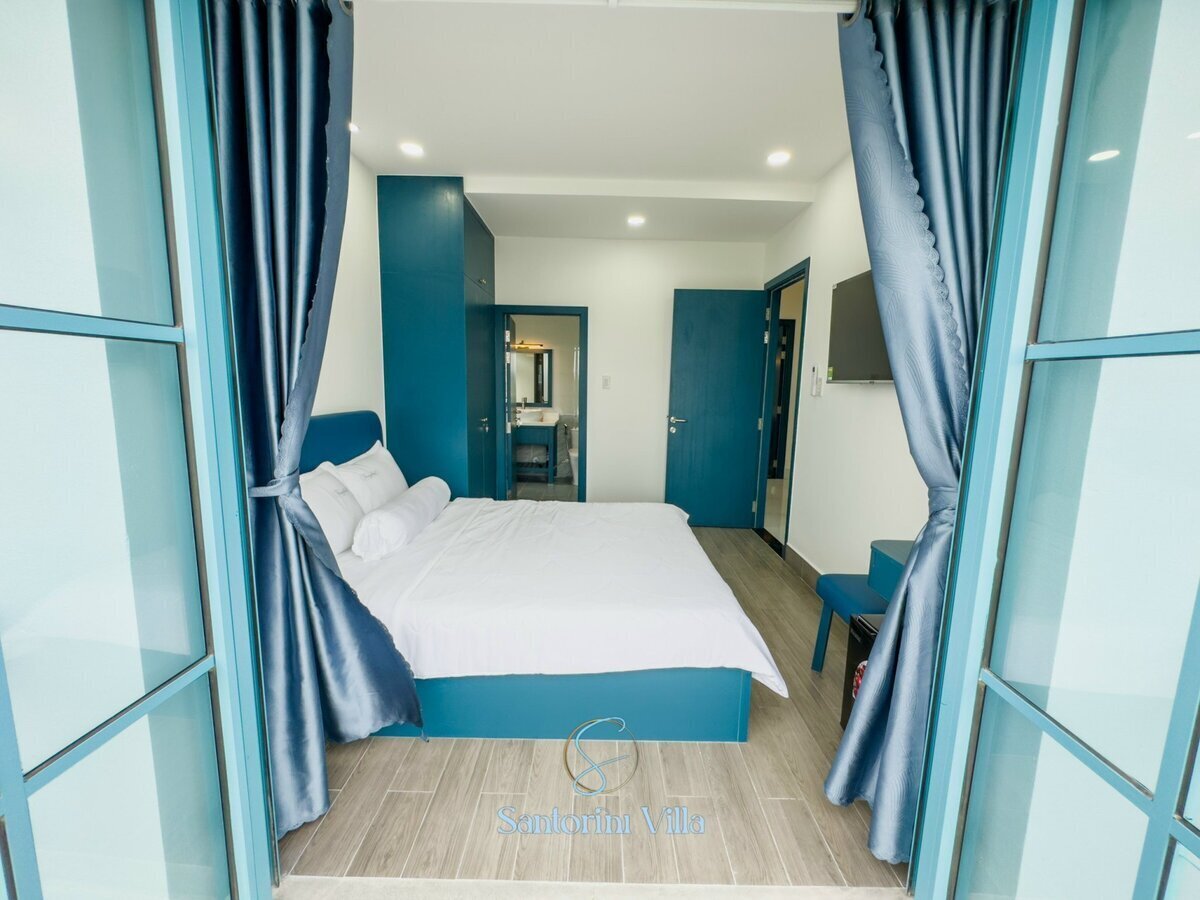 SANTORINI VILLA 2 - MS 06: Biệt thự song lập 8x20m - 04 Phòng ngủ