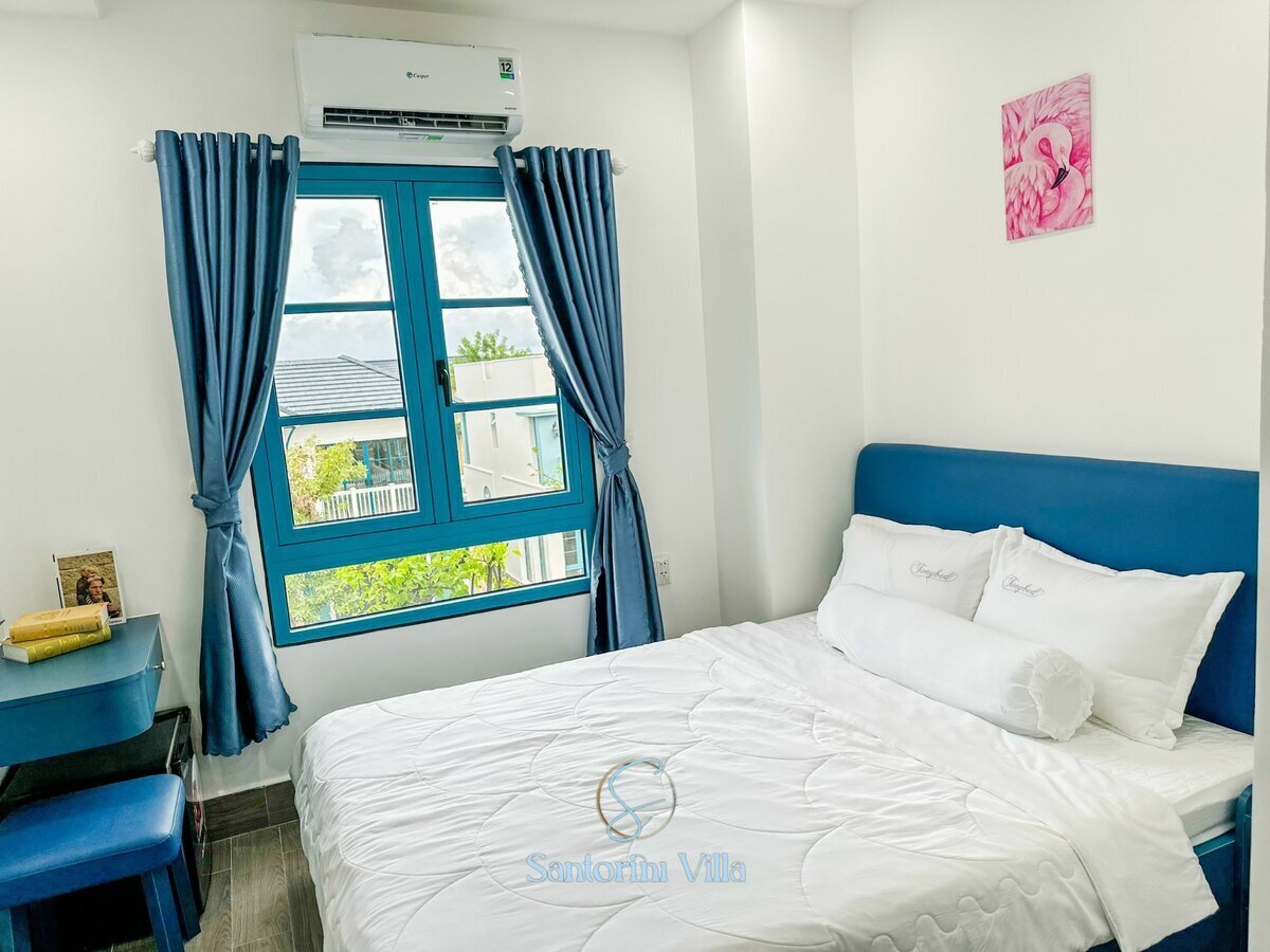 SANTORINI VILLA 2 - MS 06: Biệt thự song lập 8x20m - 04 Phòng ngủ