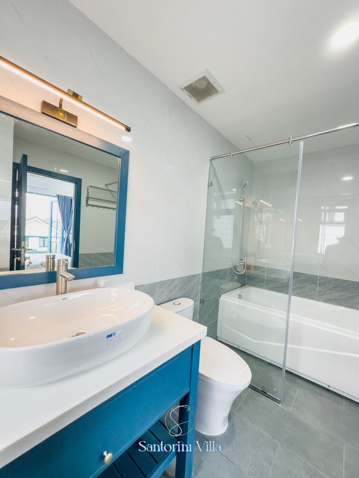 SANTORINI VILLA 2 - MS 06: Biệt thự song lập 8x20m - 04 Phòng ngủ