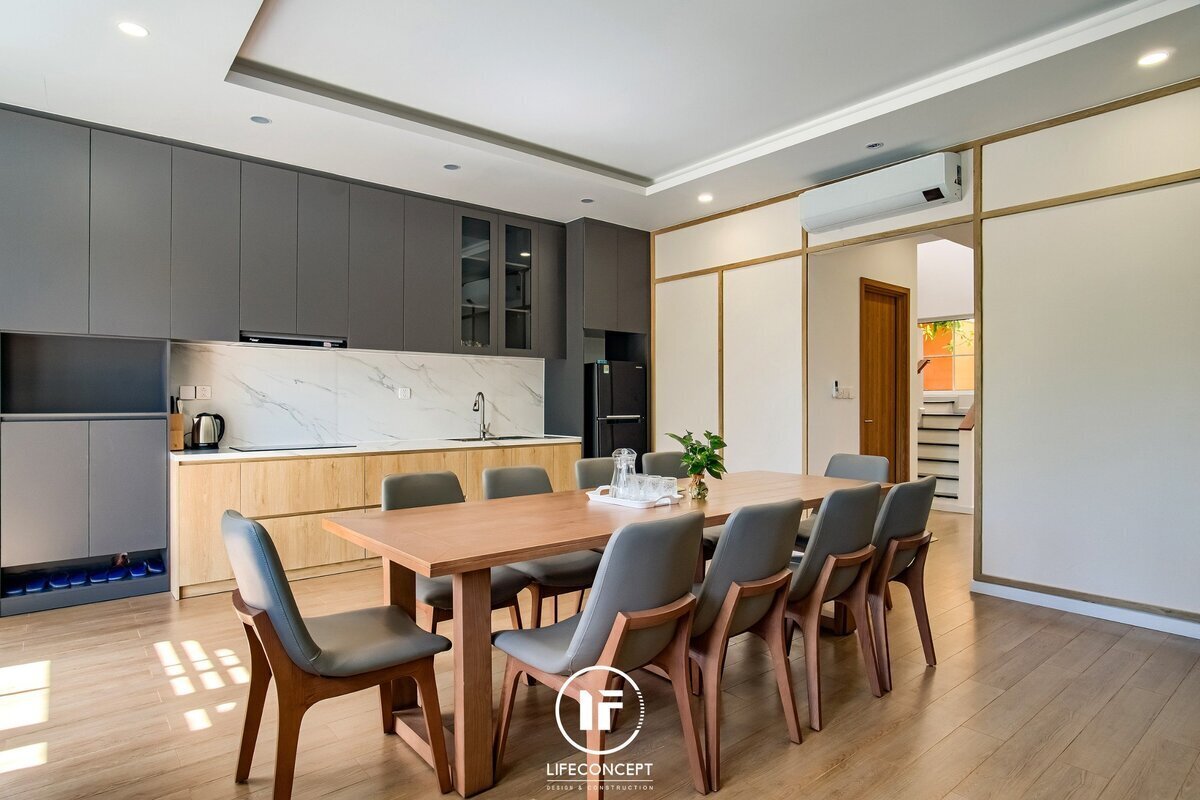 SEA SUN VILLA - MS 18: Nhà phố 6x20m - 4 Phòng ngủ - Đối diện hồ bơi