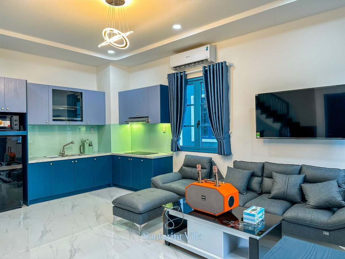 SANTORINI VILLA 2 - MS 06: Biệt thự song lập 8x20m - 04 Phòng ngủ