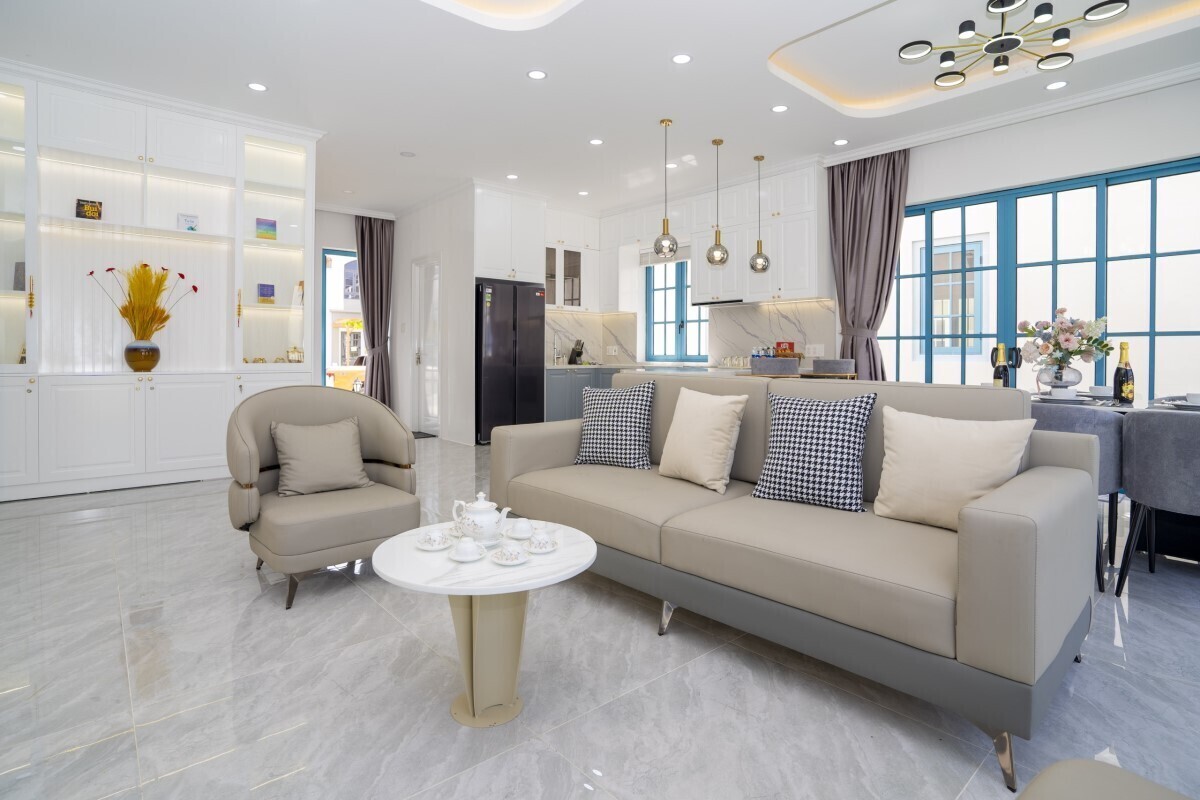 FULL HOUSE VILLA - MS 36: Biệt thự song lập 10x20m