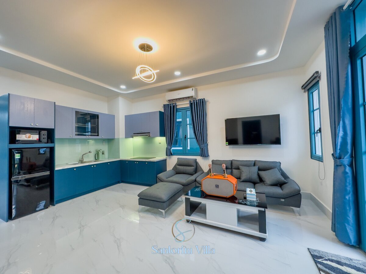 SANTORINI VILLA 2 - MS 06: Biệt thự song lập 8x20m - 04 Phòng ngủ