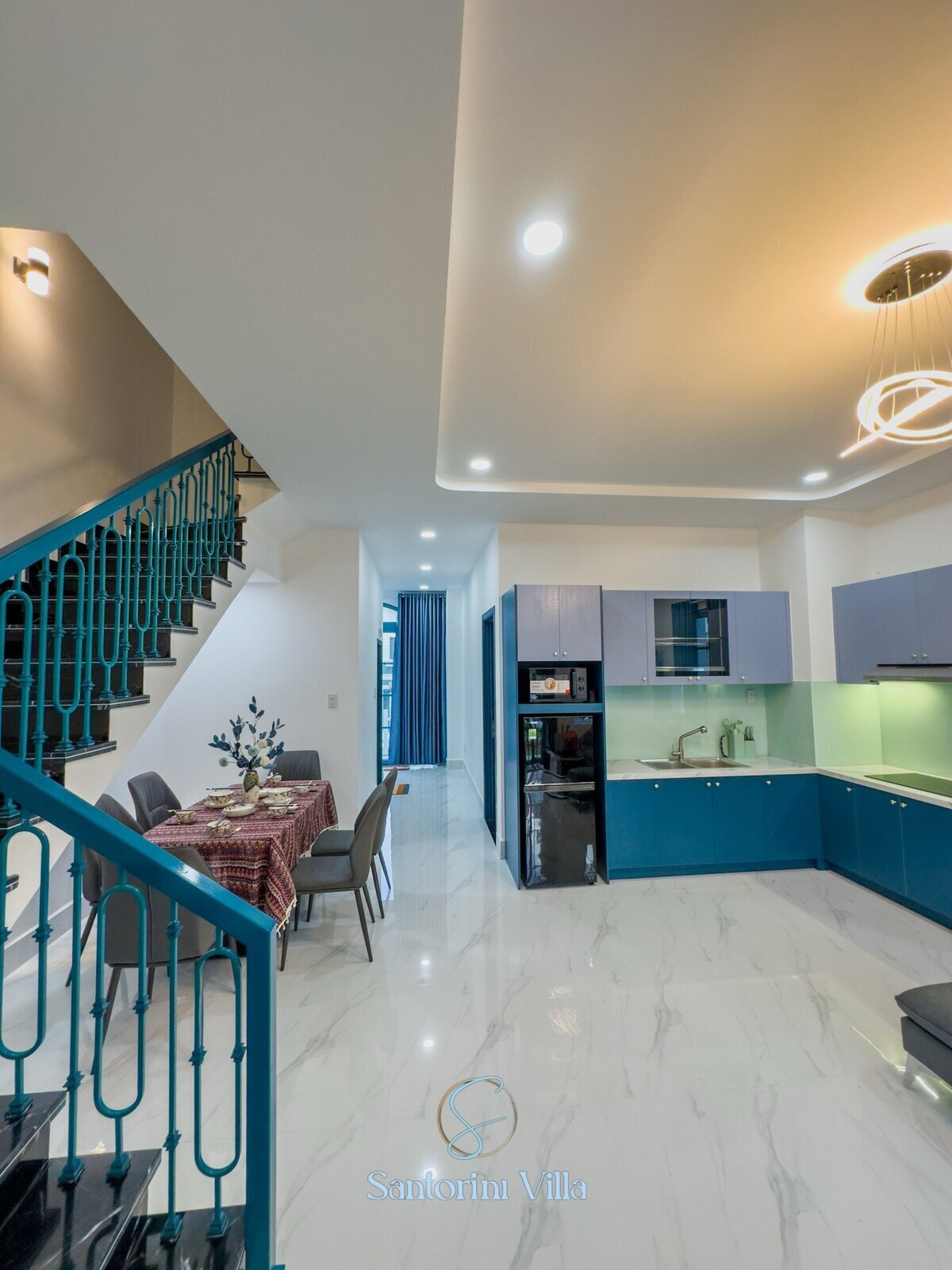 SANTORINI VILLA 2 - MS 06: Biệt thự song lập 8x20m - 04 Phòng ngủ