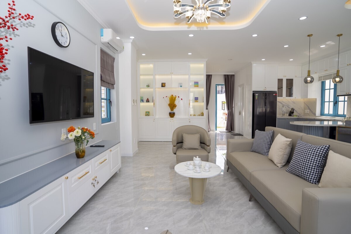 FULL HOUSE VILLA - MS 36: Biệt thự song lập 10x20m