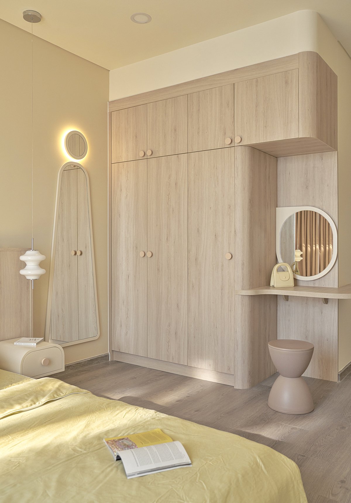 căn hộ có nội thất lấy cảm hứng từ mùa thu