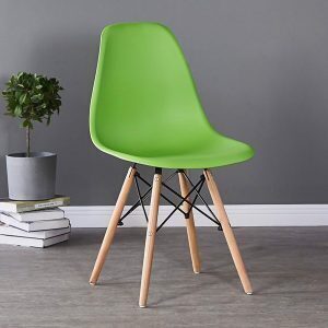 ghế eames không tay chân gỗ ag-07