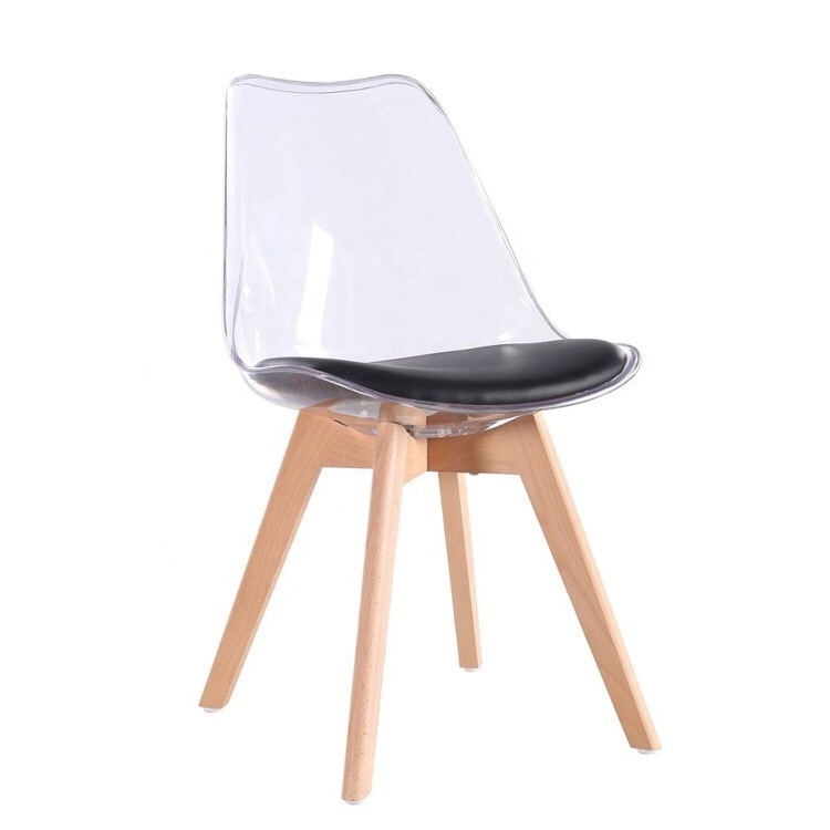 ghế nhựa lưng trong suốt ag-10