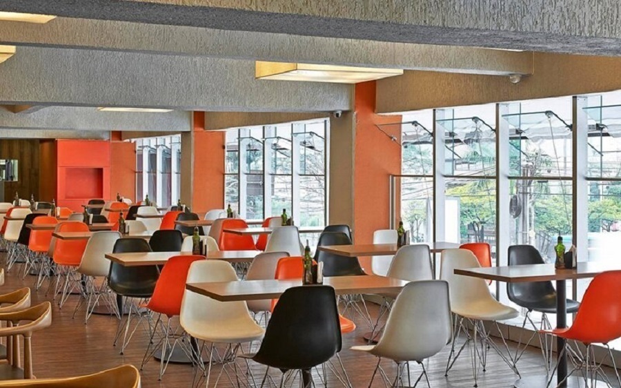 ghế eames không tay chân gỗ ag-07