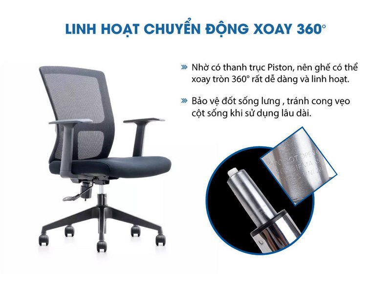 ghế công thái học vp48