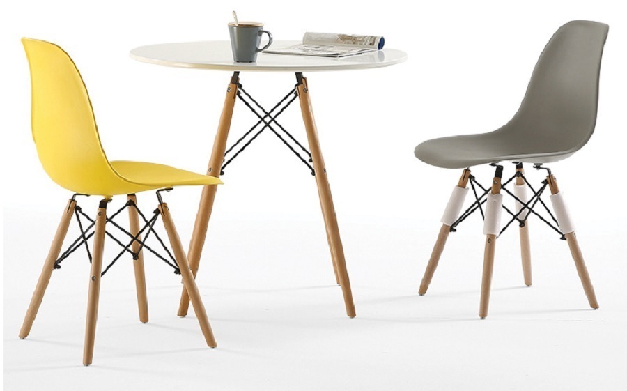 ghế eames không tay chân gỗ ag-07