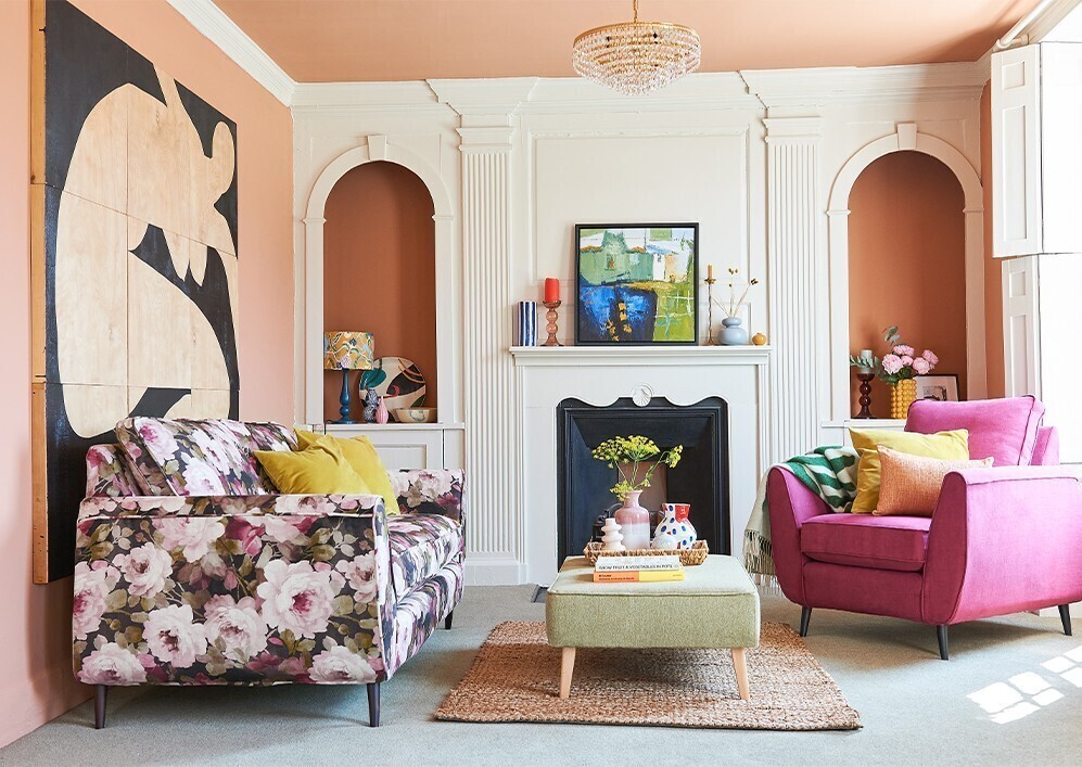 sofa lấy cảm hứng từ mua đông châu âu