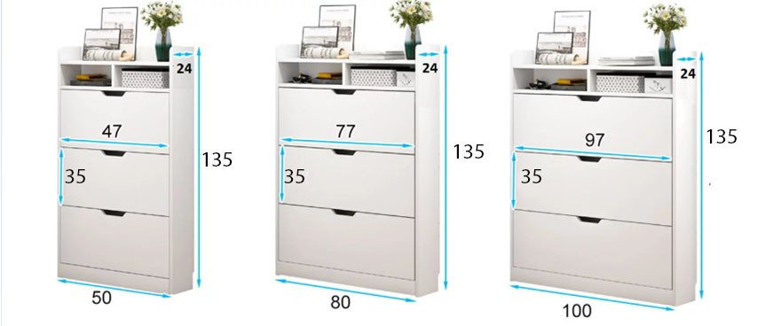 tủ giày thông minh đẹp cho gia đình ag07