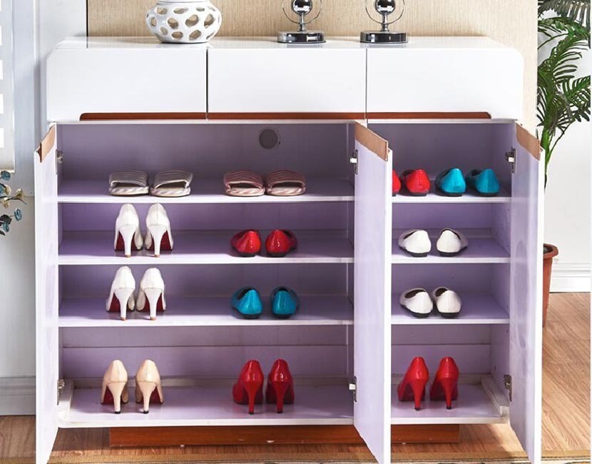 tủ giày gỗ phong cách hiện đại ag09