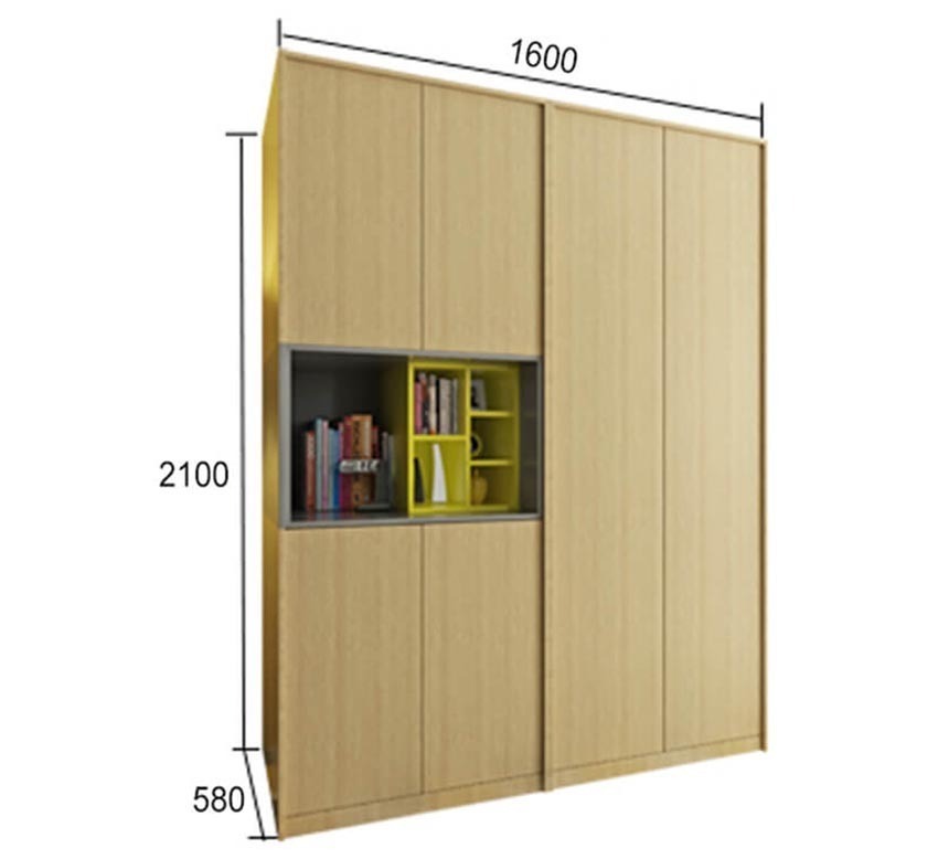 tủ áo gỗ hiện đại kiểu dáng thanh lịch ag-5221