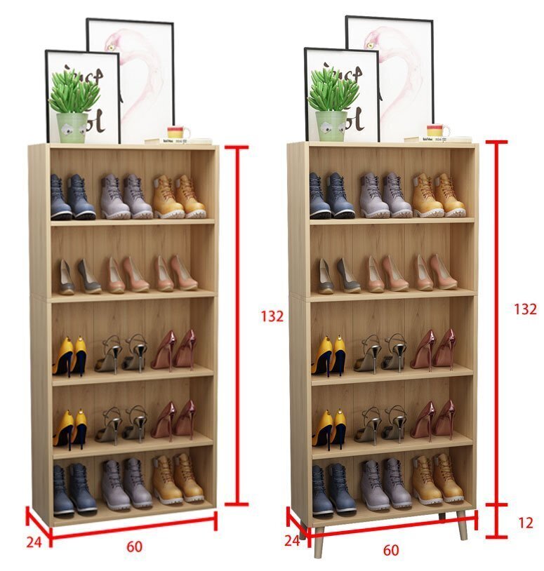 tủ kệ để giày lắp ghép, tiết kiệm diện tích và chí phí