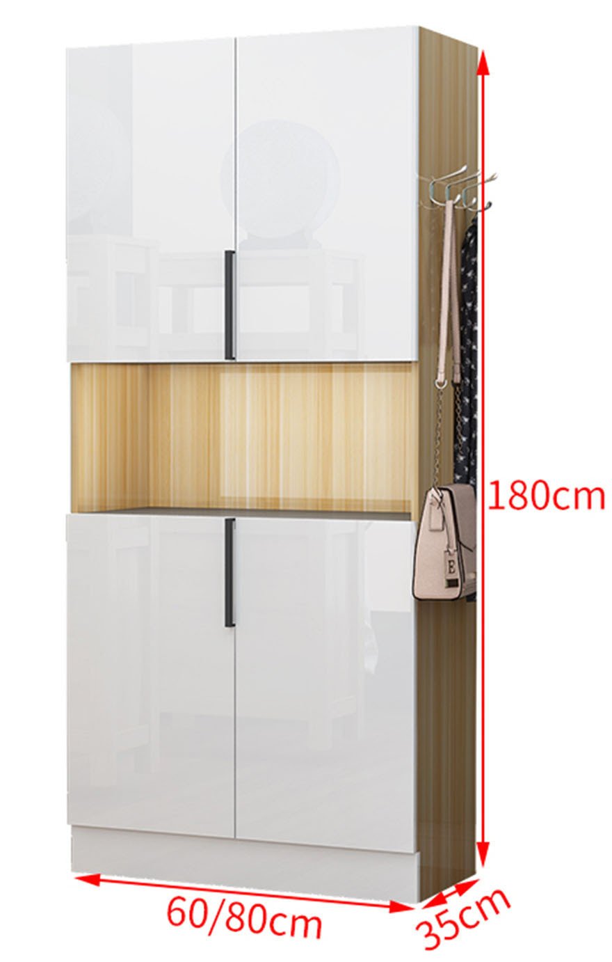 tủ để giày gỗ công nghiệp hiện đại ag11