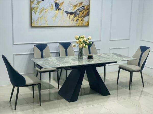 bộ bàn ăn 4 ghế monet không tay ag2