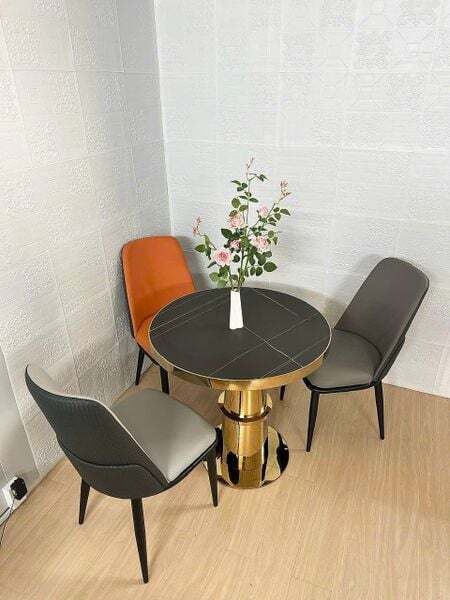 ghế ăn bọc da cao cấp charles ag31