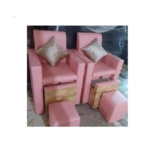 Ghế nail màu hồng– AG19