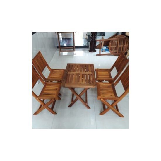Bàn ghế gỗ xếp nhỏ G03