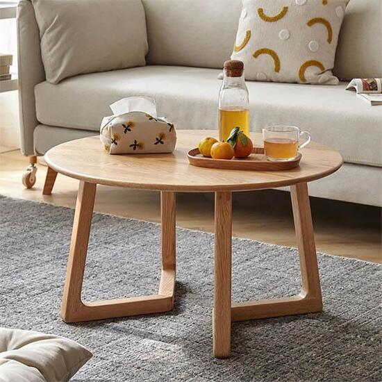 Bàn trà gỗ sồi nga AG 93