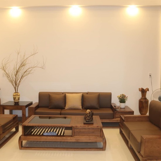 Ghế sofa gỗ sồi cao cấp AG-178