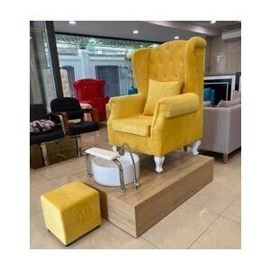 Ghế nail màu vàng sài gòn– Mã AG23