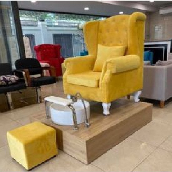 Ghế nail màu vàng sài gòn– Mã AG23