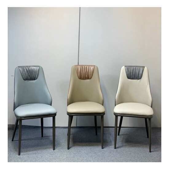 Bộ bàn ăn mặt đá Ceramic bóng kết hợp ghế spot AG 03