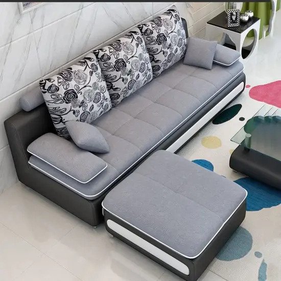 Sofa góc xám AG33