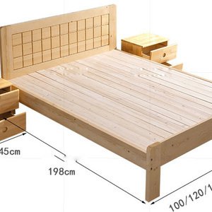 Giường ngủ gỗ tự nhiên thiết kế đẹp AG-40