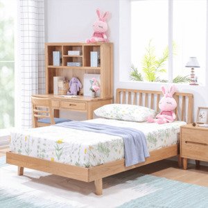 Giường ngủ gỗ tự nhiên thiết kế đẹp AG-40