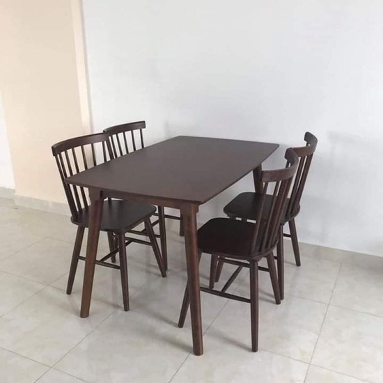 Bàn ăn song tiện 4 ghế AG-45