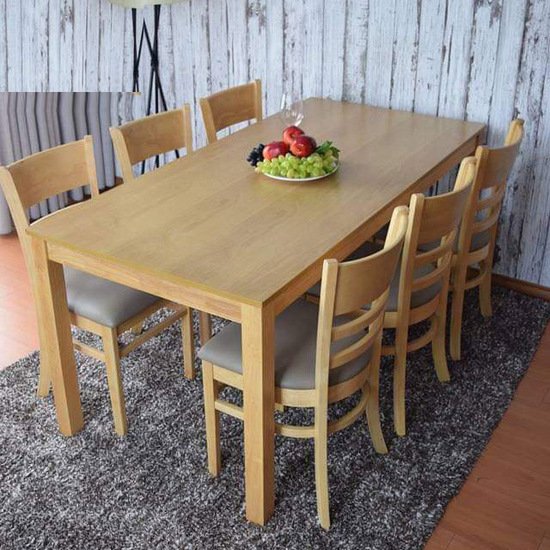 Bàn ghế ăn 6 ghế ZA-1118 AG-74